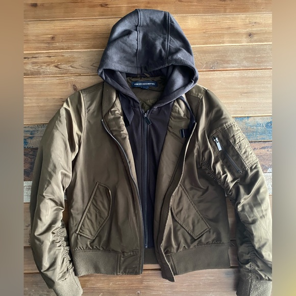 FRENCH CONNECTION BOMBER JACKET - Picture 1 of 4